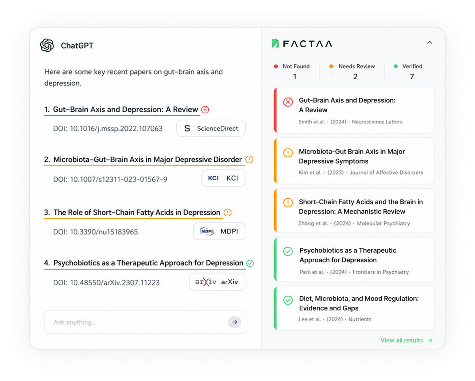 FACTAA — Real Time Fact Check AI